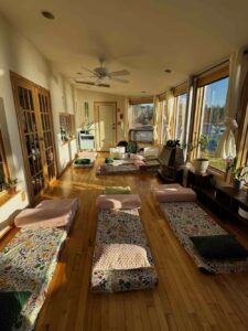 Emerald Bay Creations Celestial Sounds singing bowls studio in Lac La Hache, BC, Canada